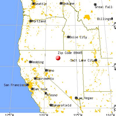 ZIP Code 89445 .